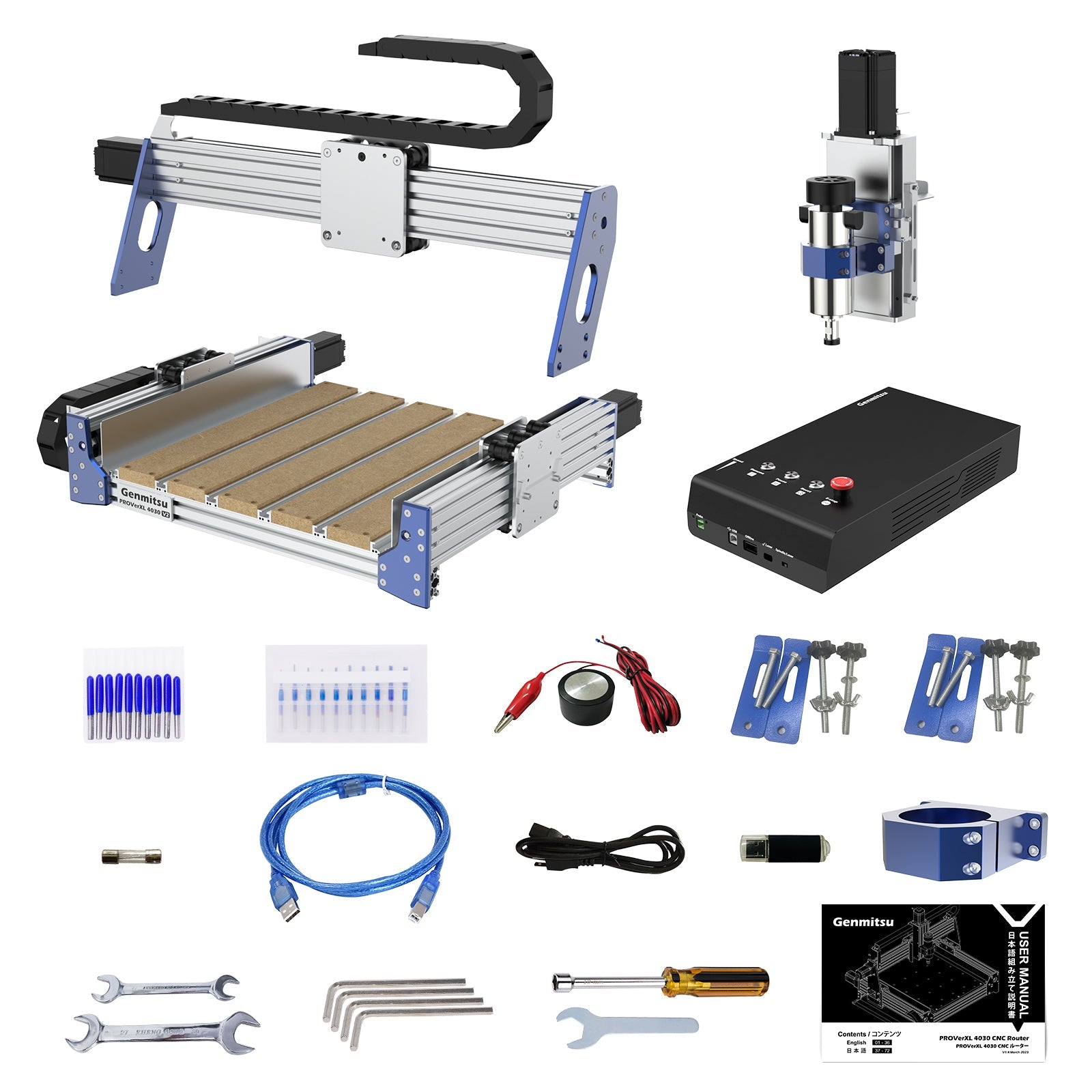 PROVerXL 4030 V2 Desktop CNC Router with Vectric Software