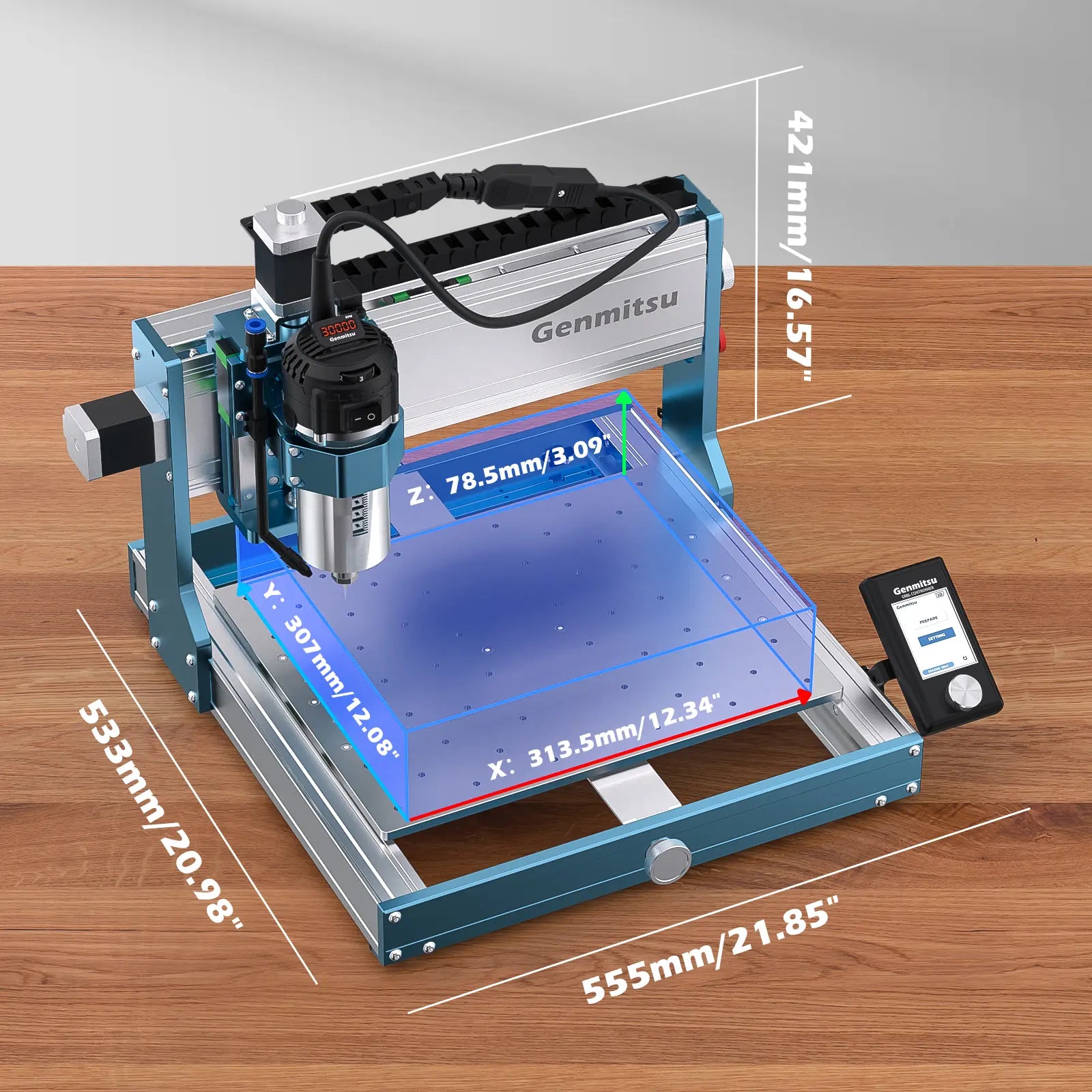 3030-PROVer Ultra Desktop CNC Router for High Precision