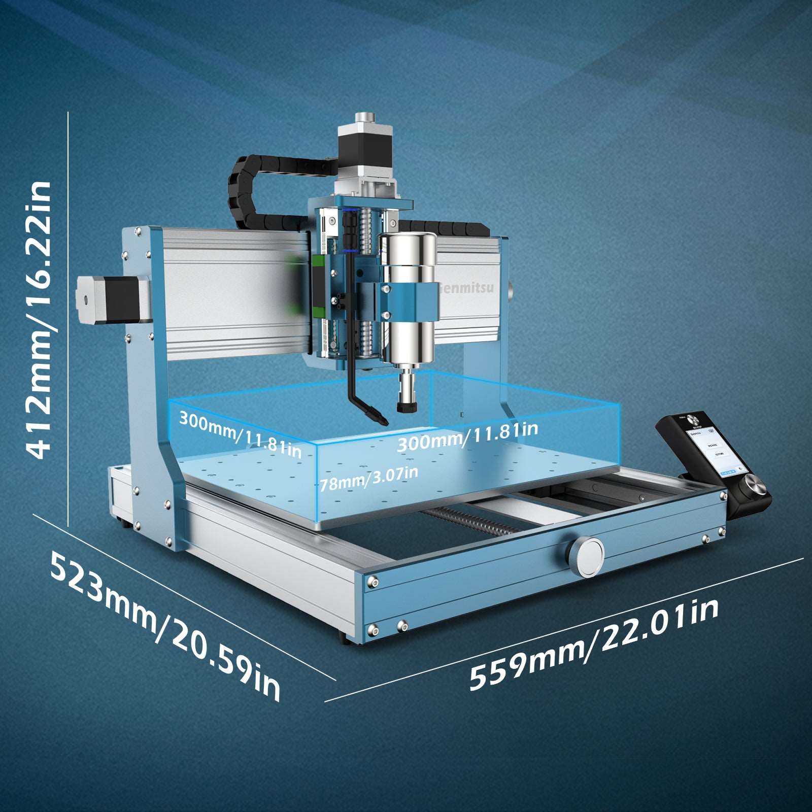 3030-PROVer Ultra Desktop CNC Router for High Precision