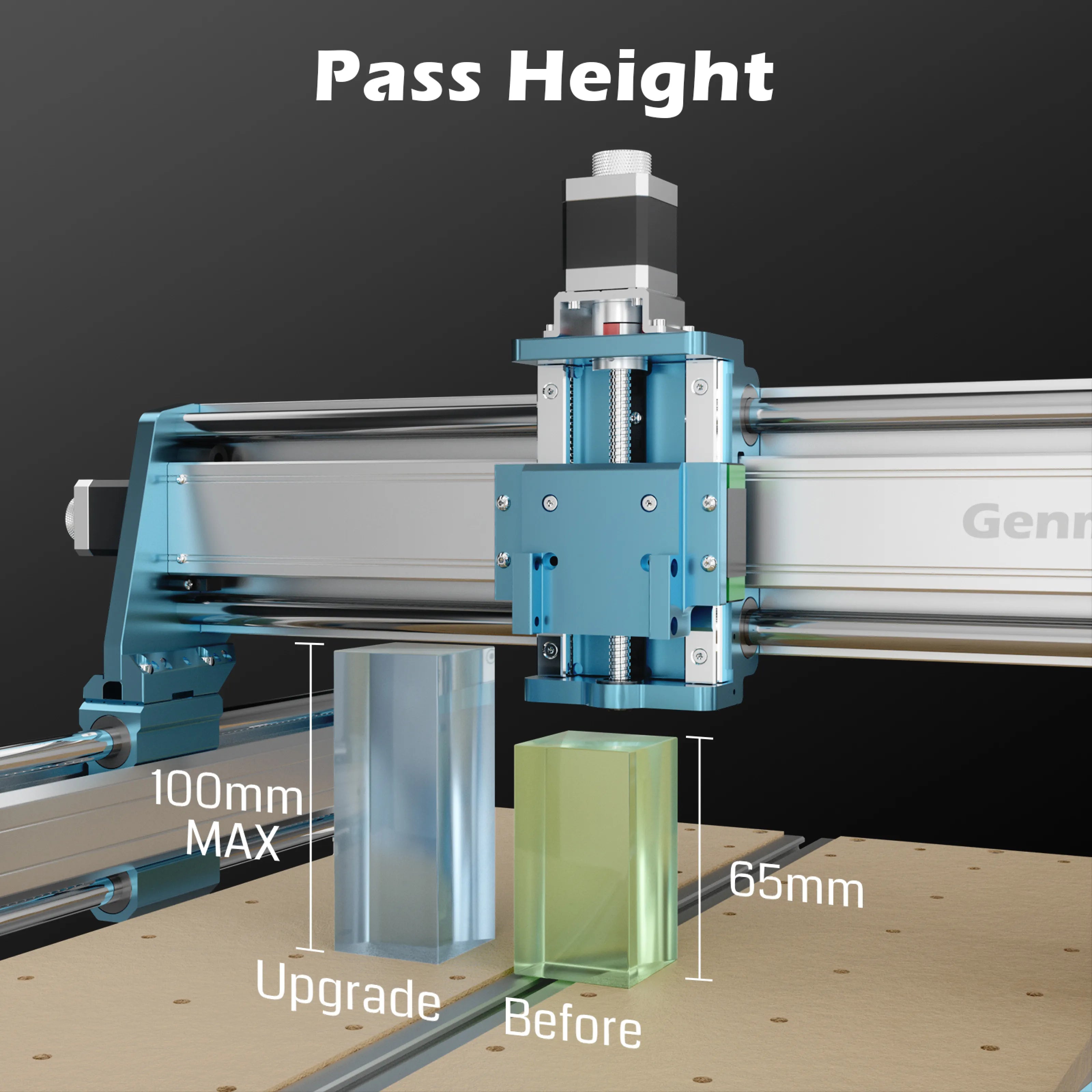 4040-PRO MAX CNC Router Machine with XZ Axis