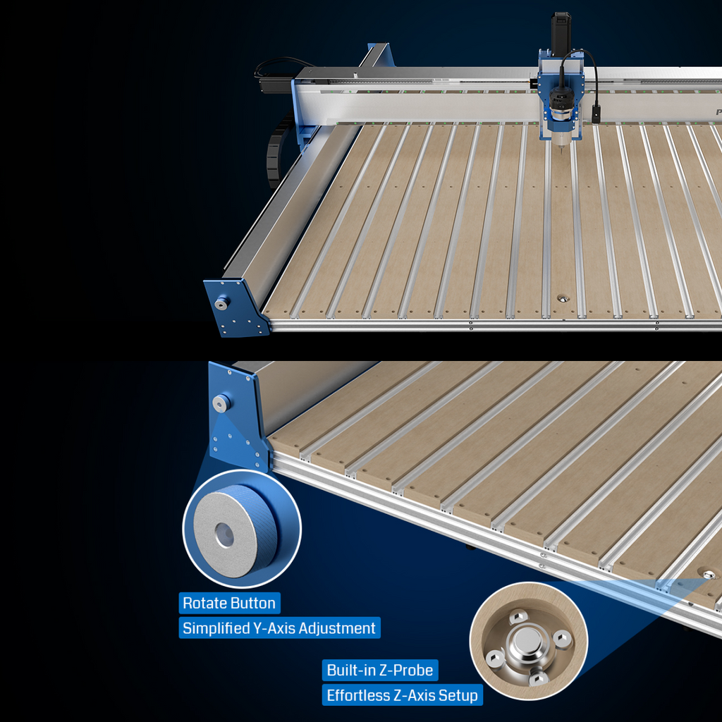 PROVerXL 4x4 CNC Router Machine for Wood Metal Carving