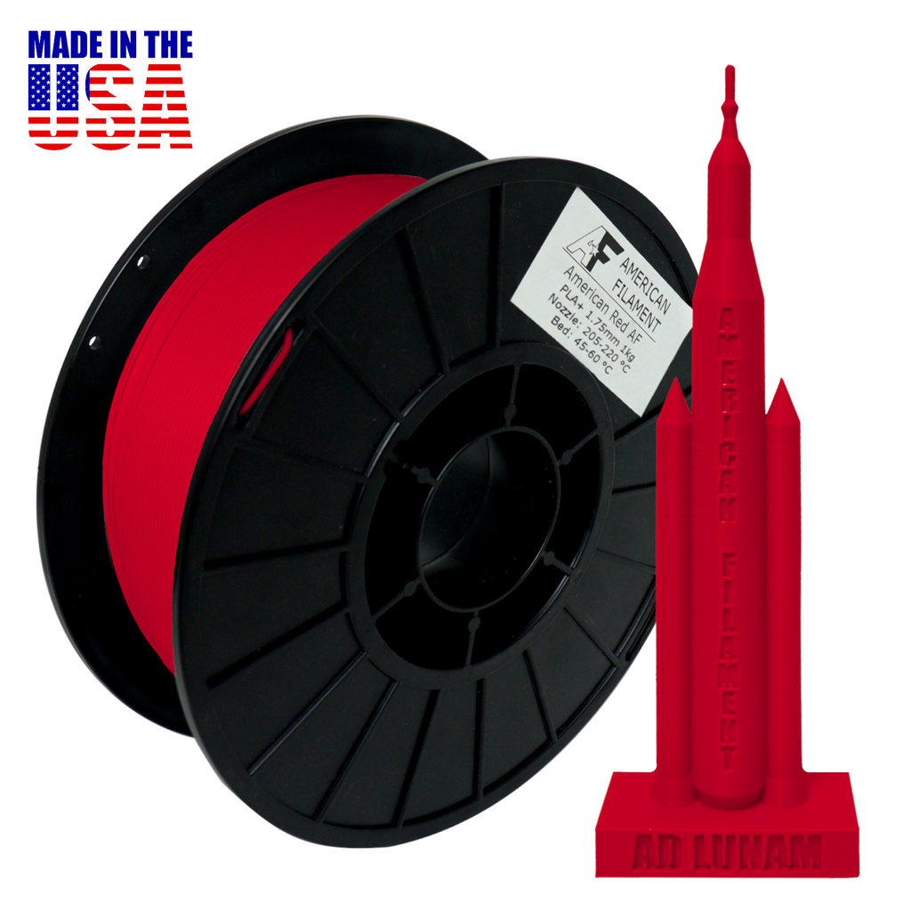 American Red AF 1.75mm PLA+ Filament