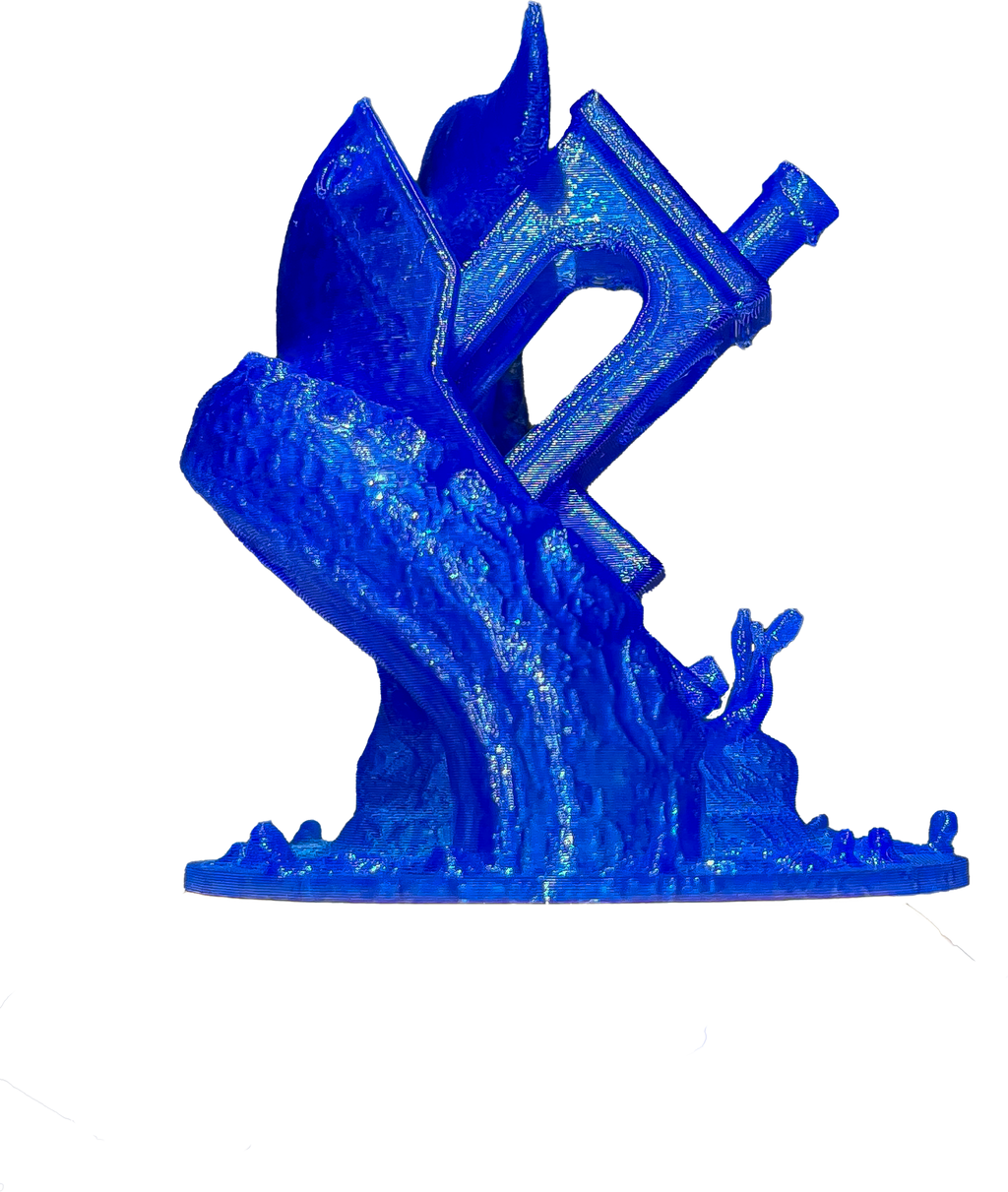 Transparent Sapphire Blue AF 1.75mm PCTG Filament