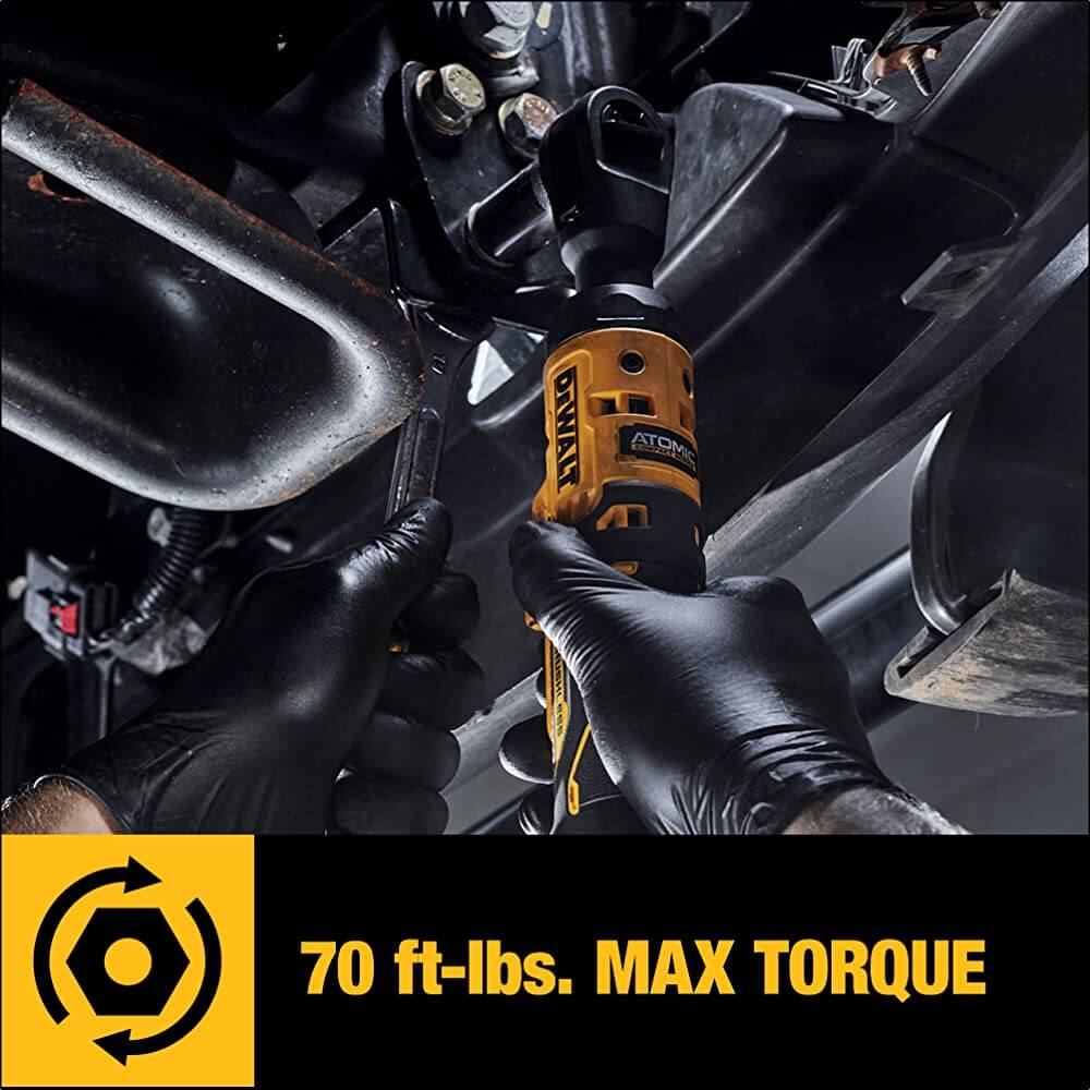 DEWALT ATOMIC COMPACT SERIES™ 20V MAX* Brushless 1/2 in. Ratchet