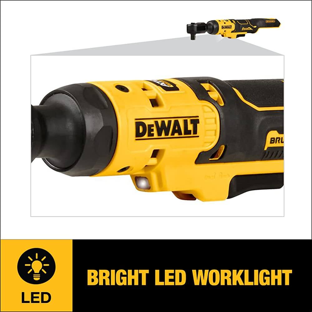 DEWALT ATOMIC COMPACT SERIES™ 20V MAX* Brushless 1/2 in. Ratchet