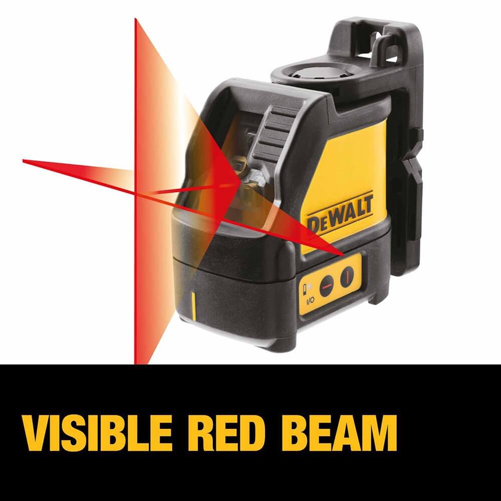 DEWALT Self Leveling Horizontal/Vertical Red Cross Line Laser