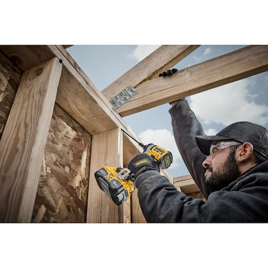 DEWALT 20V MAX* XR® Brushless Cordless 3-Speed High Torque 1/4 in. Impact Driver