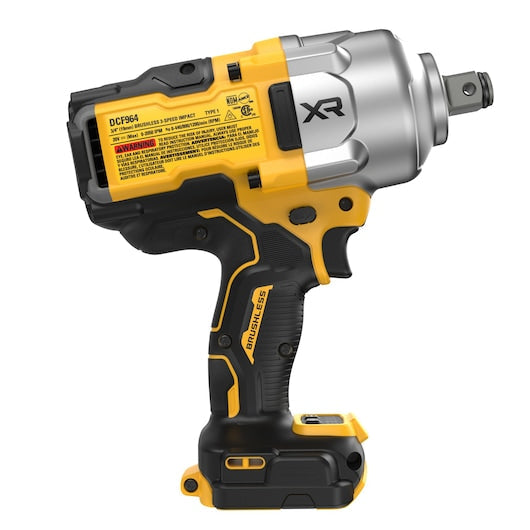 DEWALT 20V MAX* XR® Brushless Cordless 3/4 In. Impact Wrench