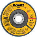 DeWalt 80 Grit Zirconia T29 Flap, 4-1/2-Inch X 7/8-Inch
