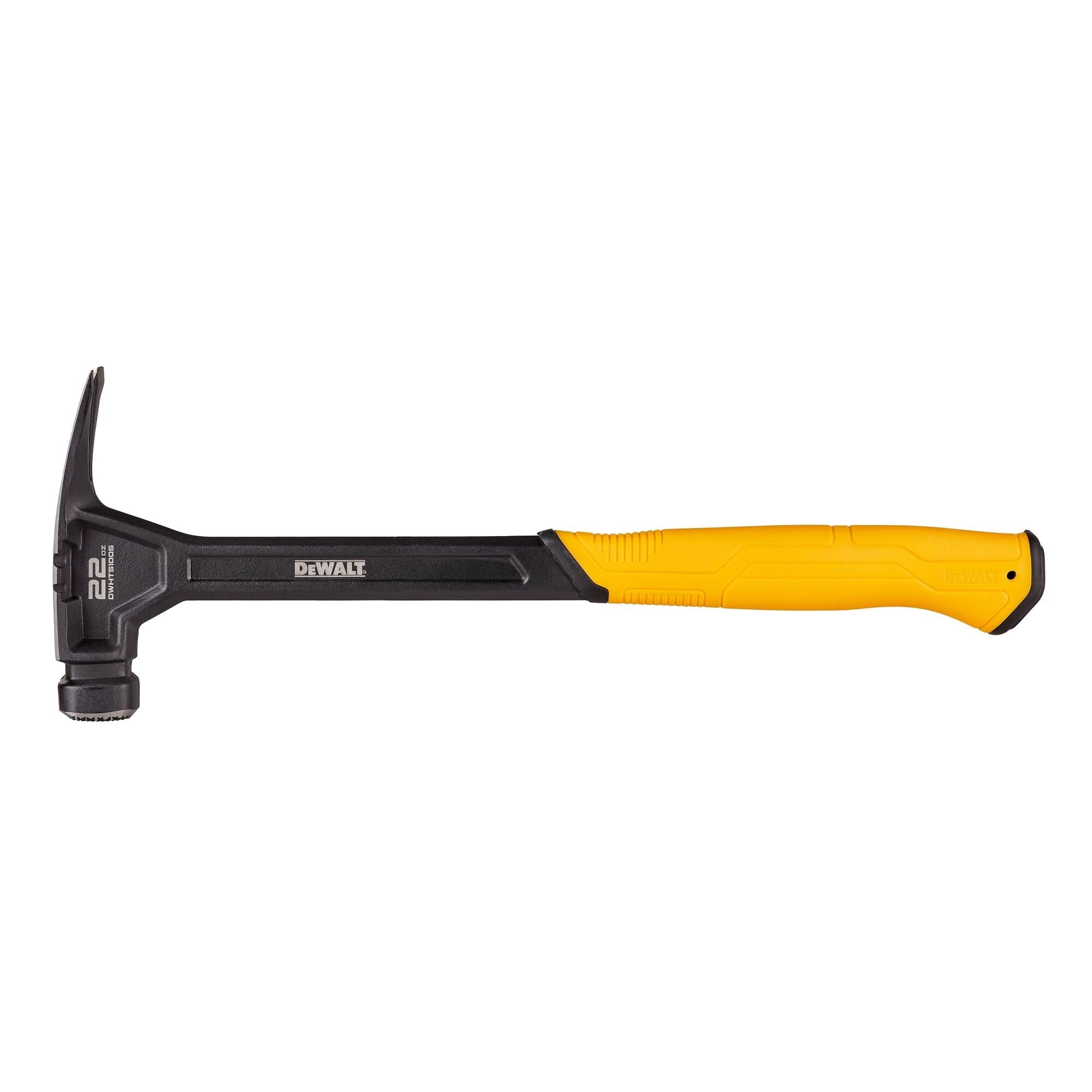 DeWalt 22oz Milled-Face Rip Claw Steel Hammer