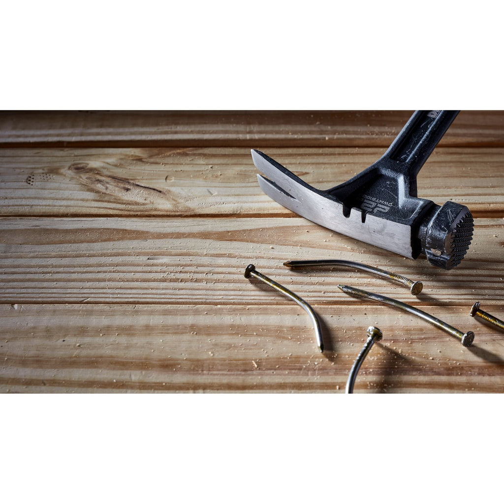 DeWalt 22oz Milled-Face Rip Claw Steel Hammer