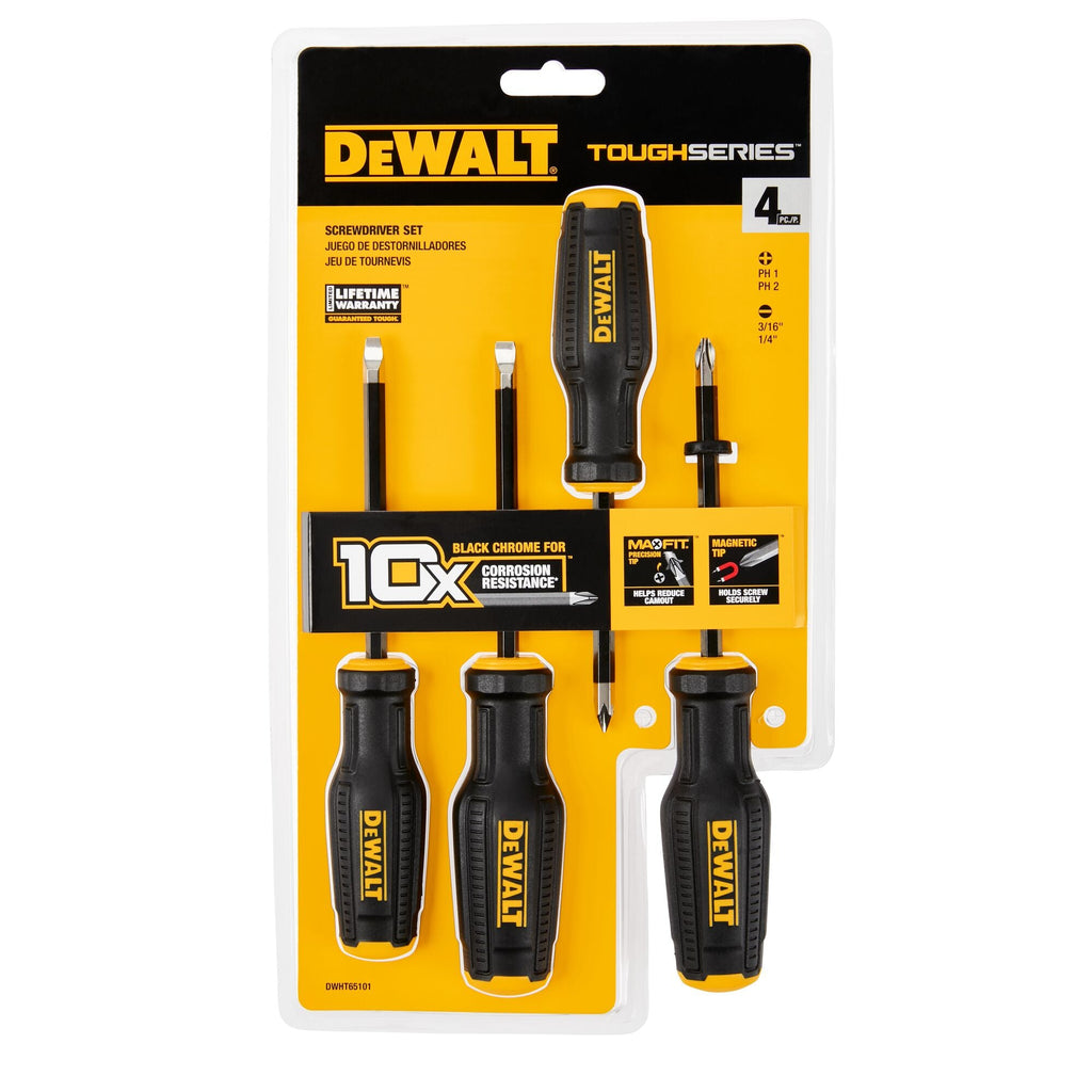 DeWalt TOUGHSERIES Screwdriving Set (4 pc)