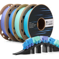 GT-3 High Speed Four-Color Bundle Matte PLA Filament, 1.75mm 500g