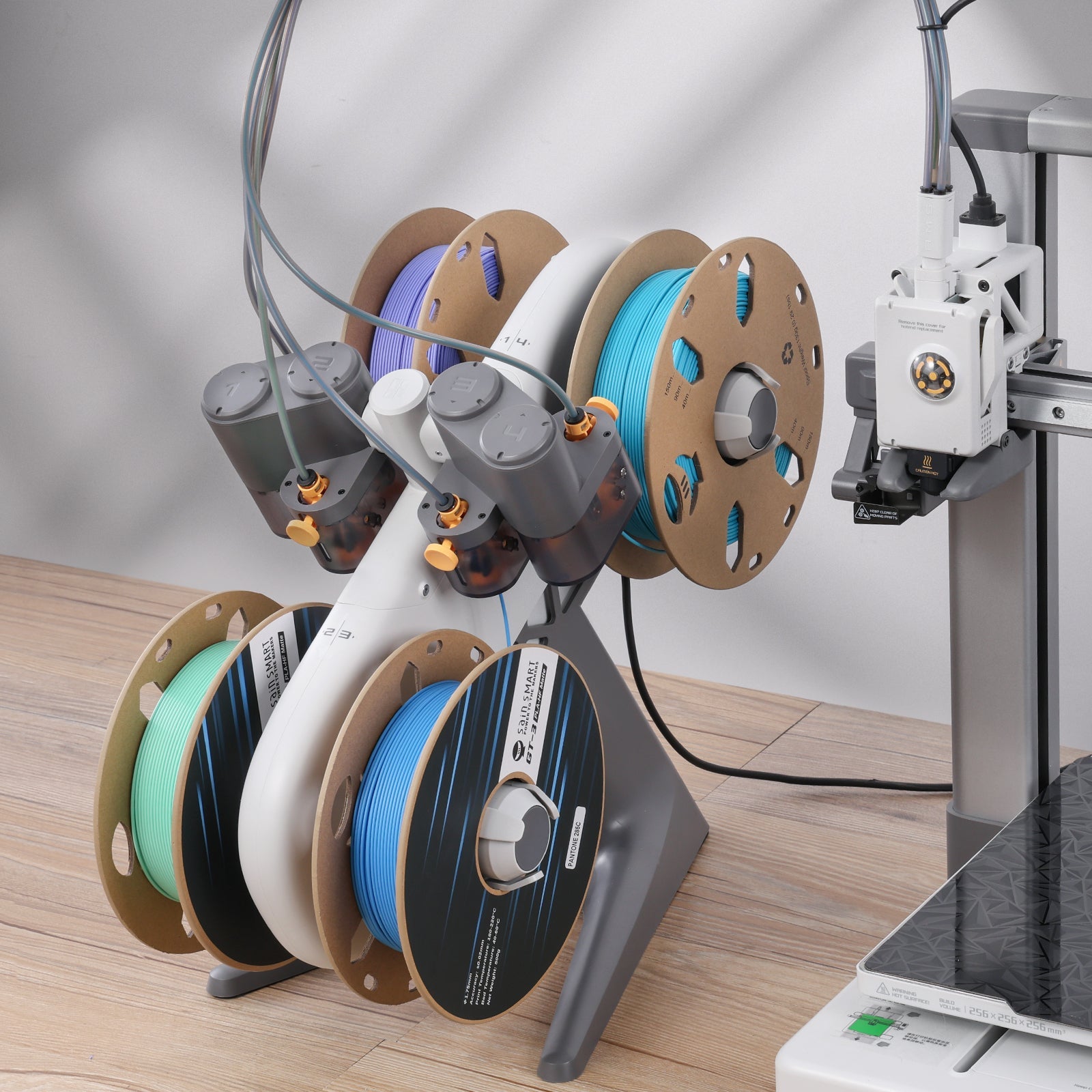 GT-3 High Speed Four-Color Bundle Matte PLA Filament, 1.75mm 500g