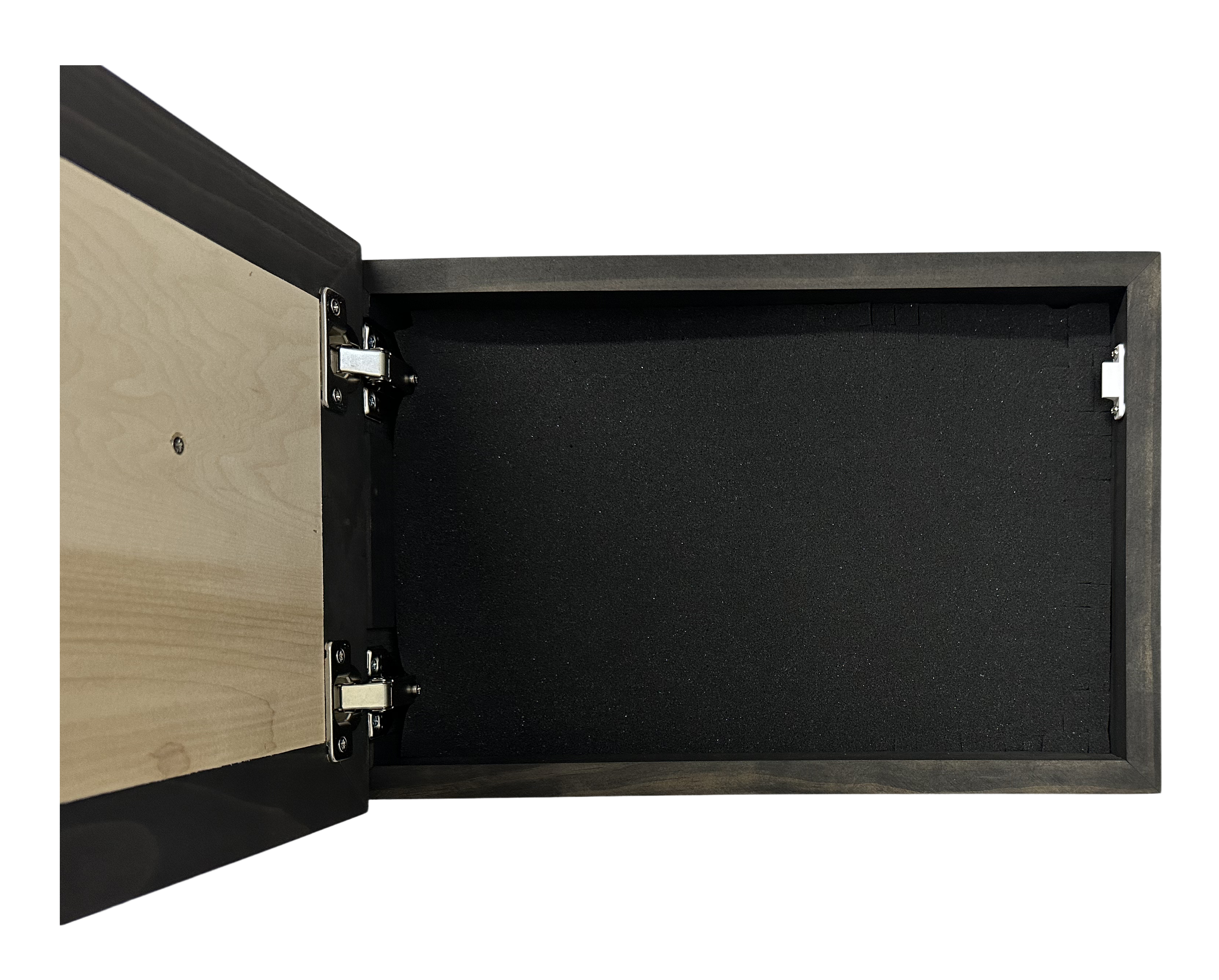 Hidden Gun Cabinet Black Bear Wall Decor – Concealed Furniture Secure Gun Cabinet