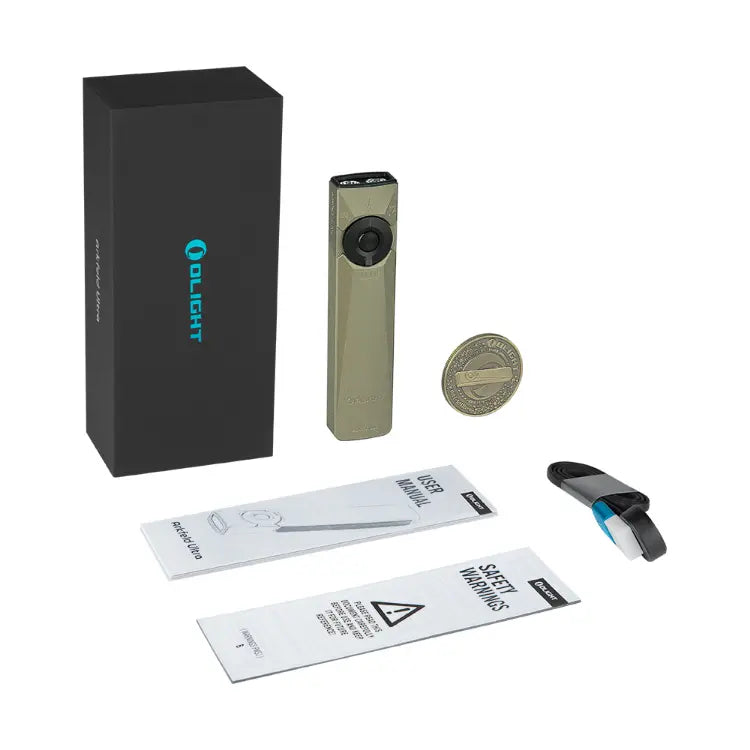 OLIGHT Arkfeld Ultra 3-in-1 EDC Flashlight Olive Green