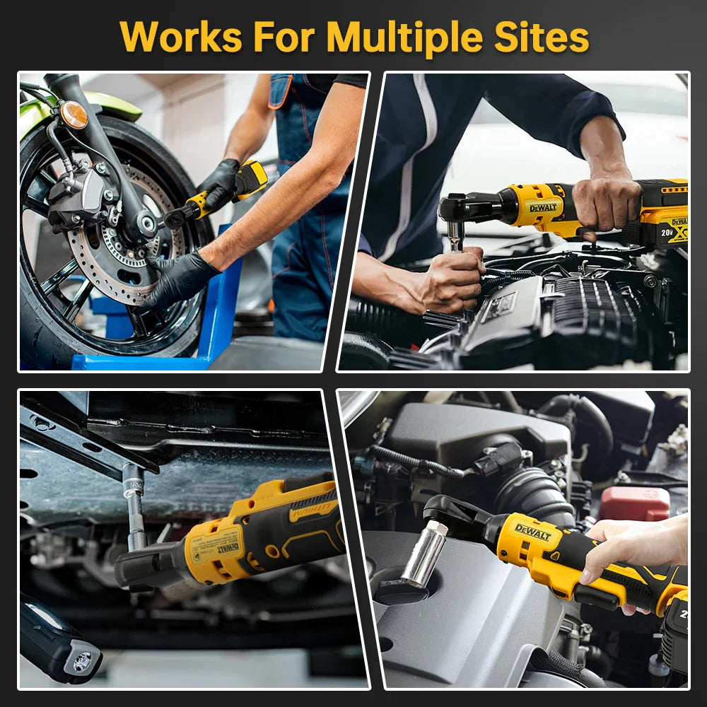Dewalt 20V Cordless Electric Brushless Ratchet Wrench Impact Wrench