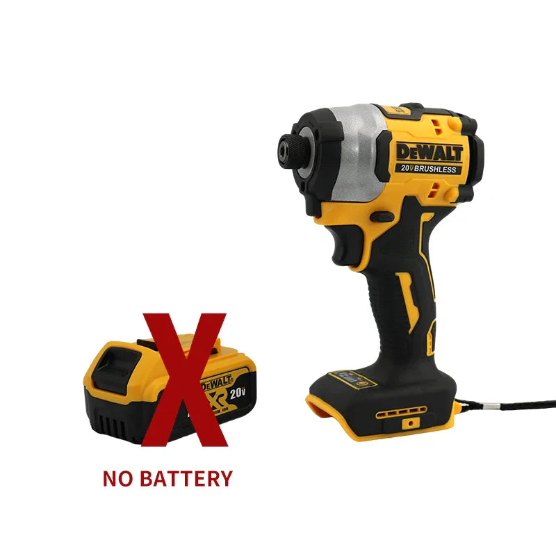 Dewalt Wireless Brushless Electric Screwdriver Lightweight 20V Impact Wrench