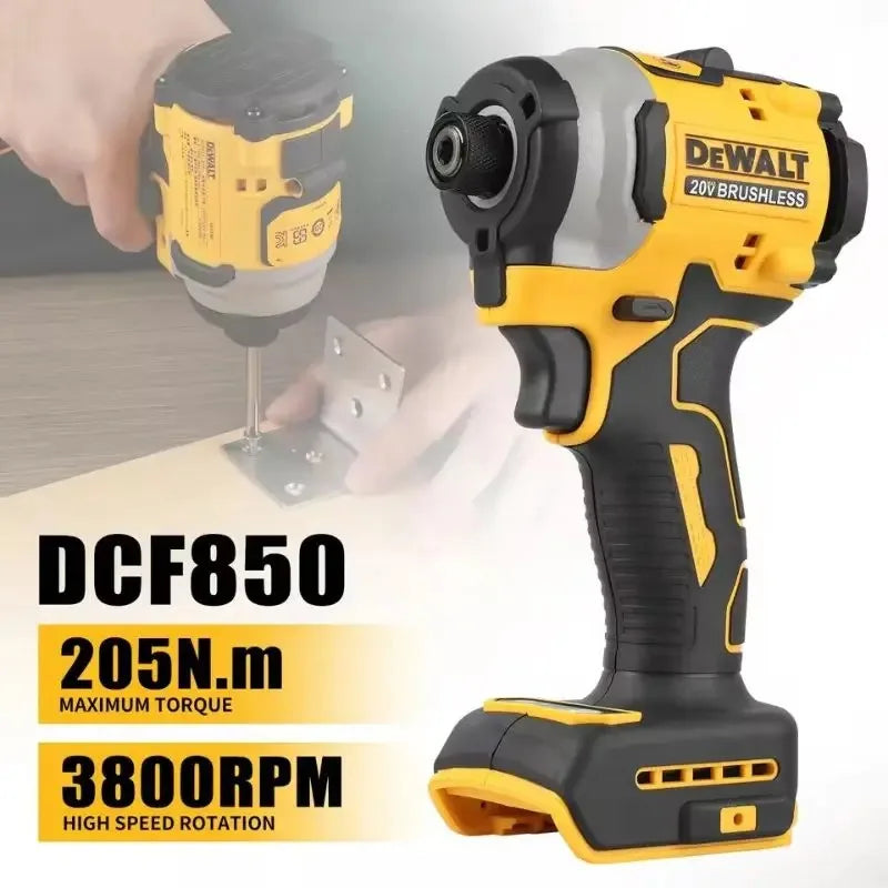 Dewalt Wireless Brushless Electric Screwdriver Lightweight 20V Impact Wrench