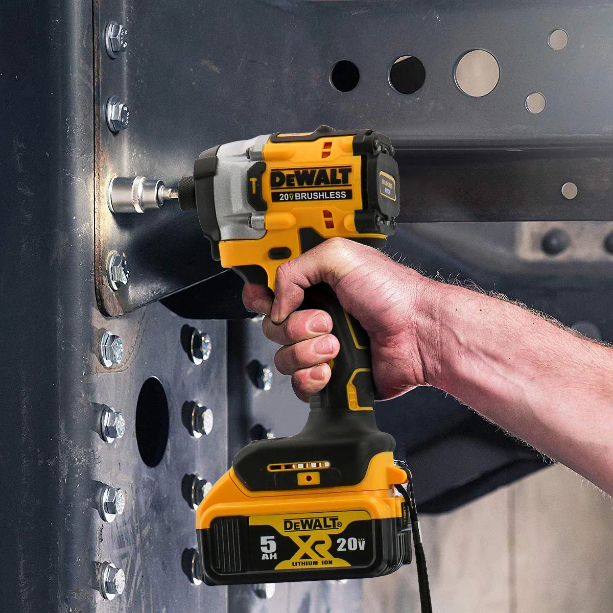 Dewalt Cordless Brushless Electric Screwdriver Impact Function 20V