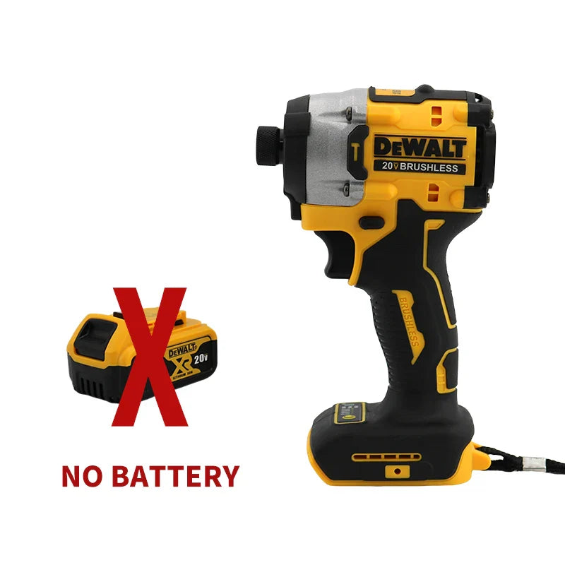 Dewalt Cordless Brushless Electric Screwdriver Impact Function 20V