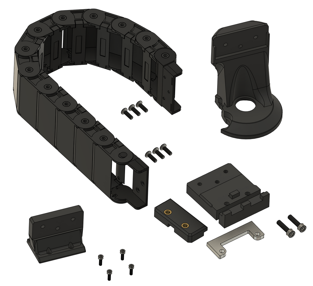 Z Axis Cable Chain Mount System