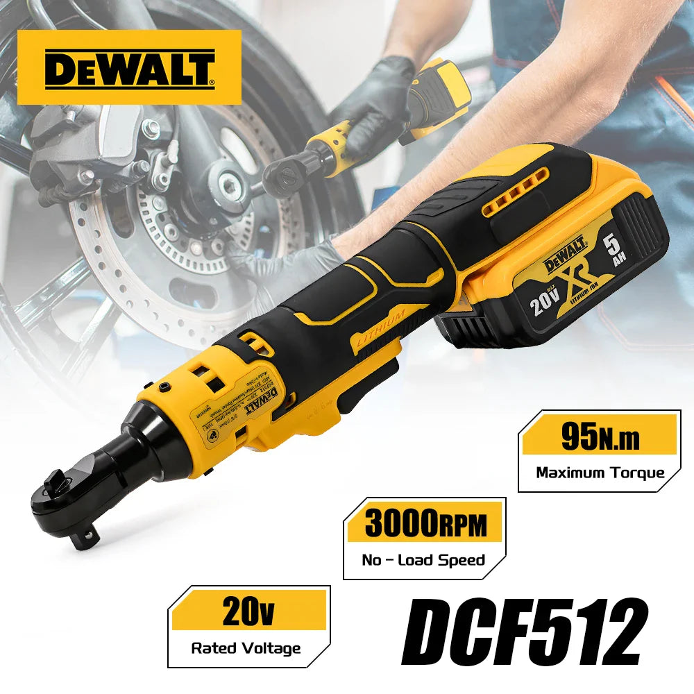 Dewalt 20V Cordless Electric Brushless Ratchet Wrench Impact Wrench
