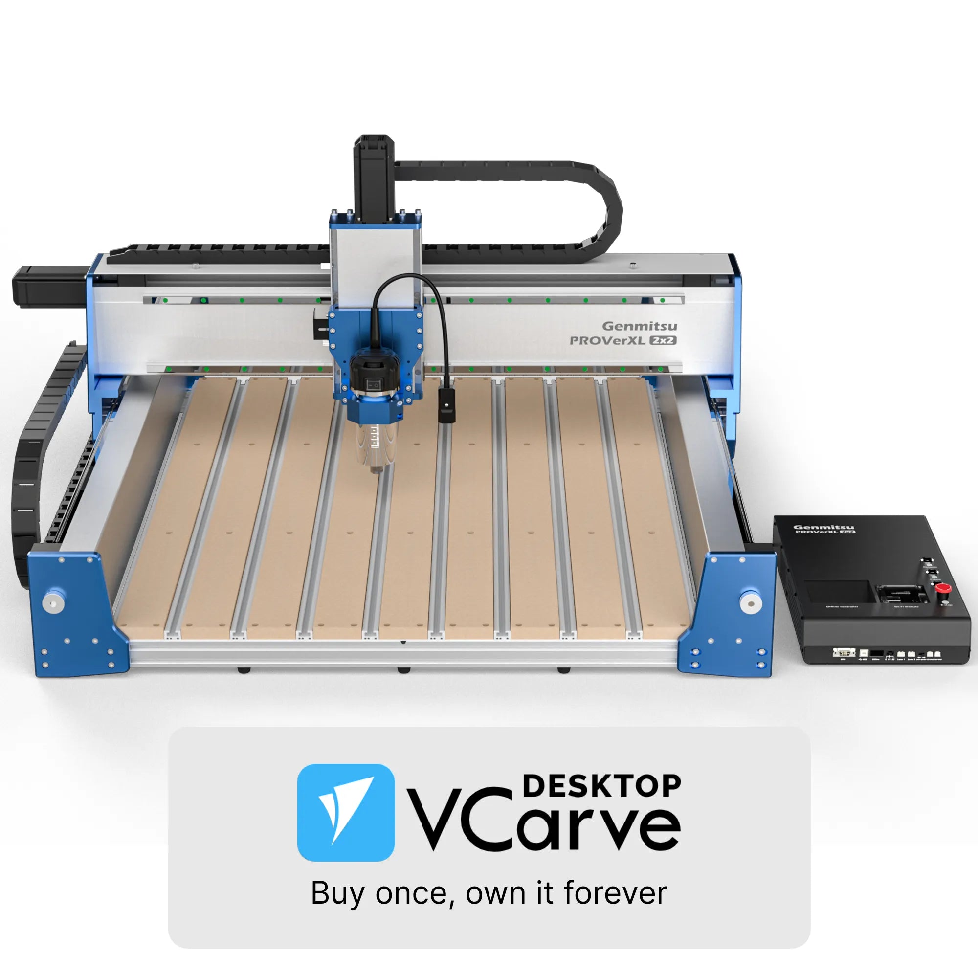 PROVerXL 2x2 CNC Router with Vectric Software, Professional Grade Precision