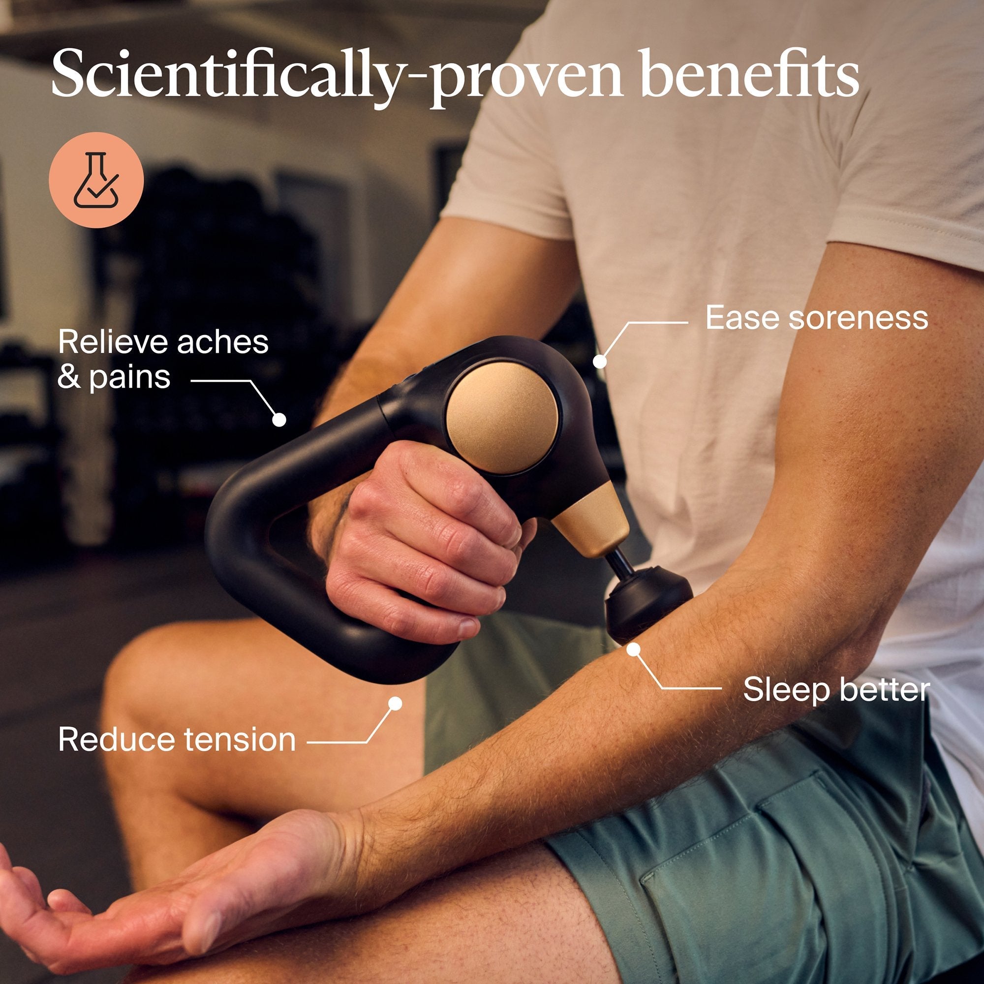 Hand-Held Massager Theragun Sense 2