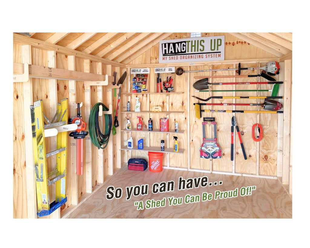 MAX Shed Organization Kit - Stud Mounted