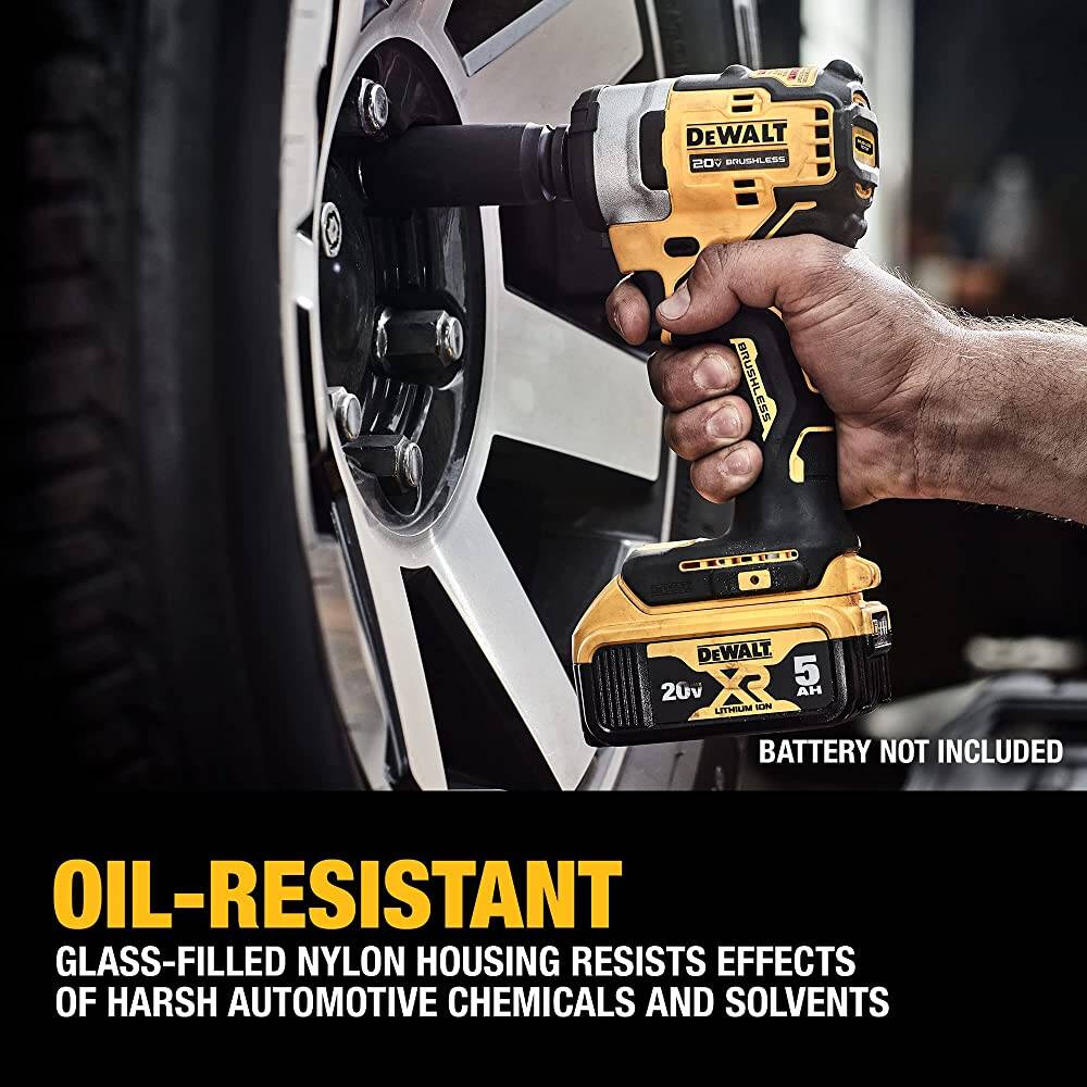 DEWALT 20V MAX* 1/2" Impact Wrench with Hog Ring