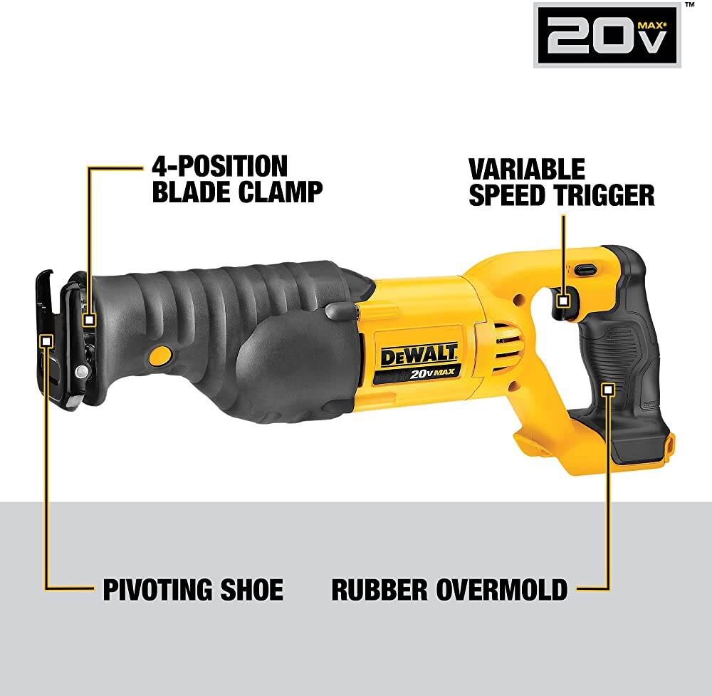 DEWALT 20V MAX* Reciprocating Saw