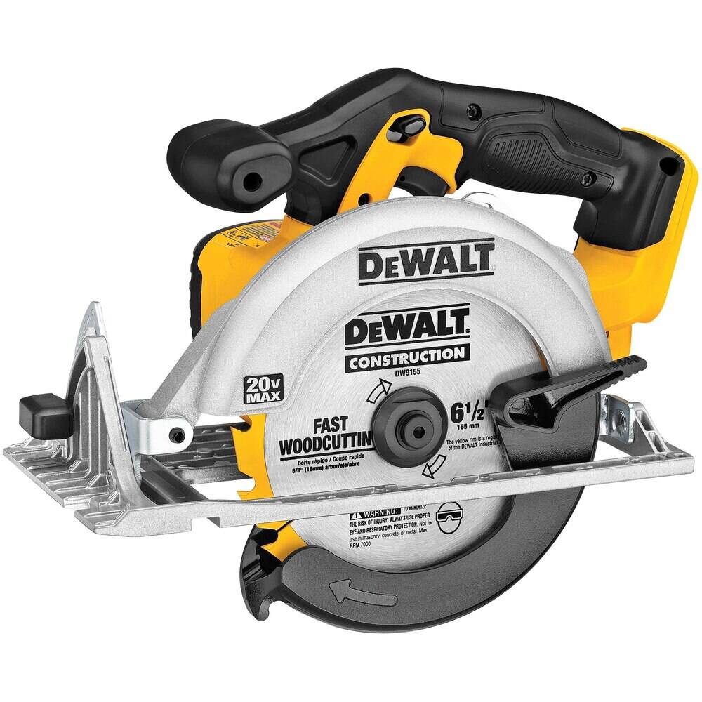 DEWALT 6-1/2-Inch 20V MAX* Circular Saw