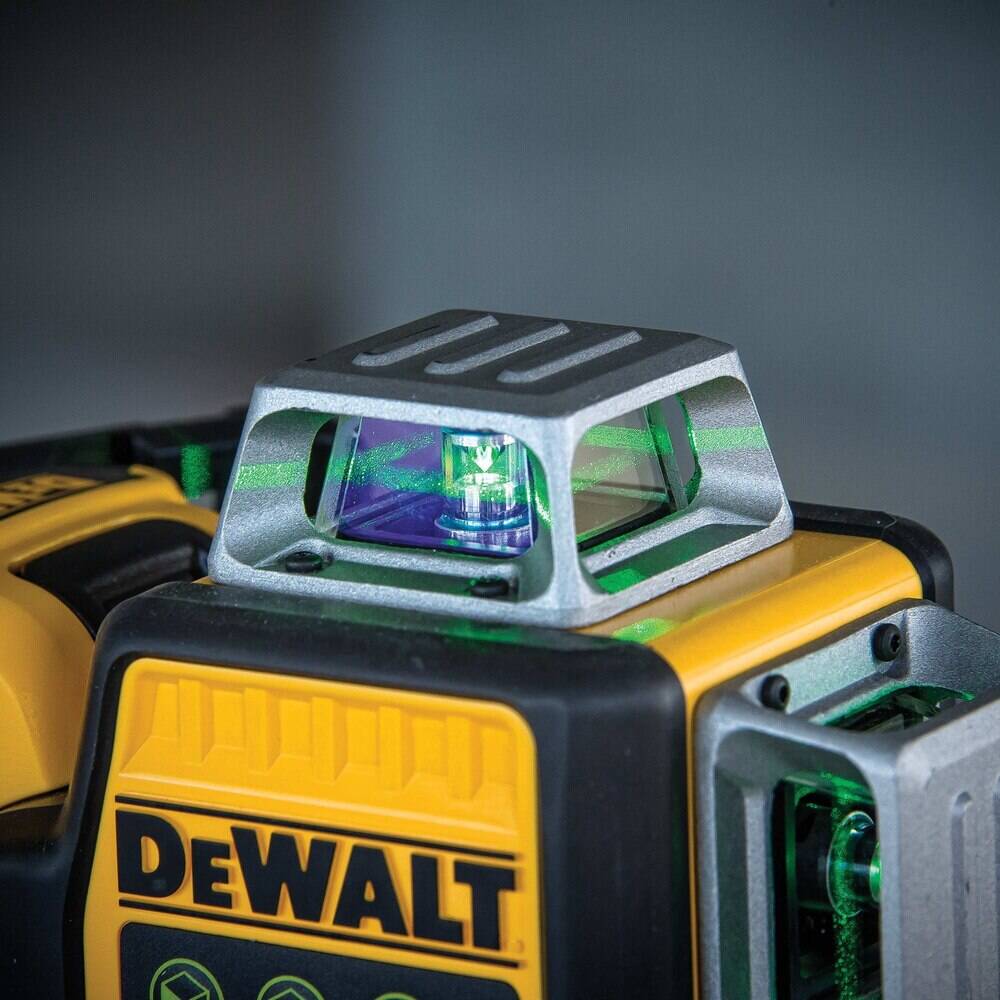 DEWALT 12V MAX Line Laser 3 X 360 Green Yellow