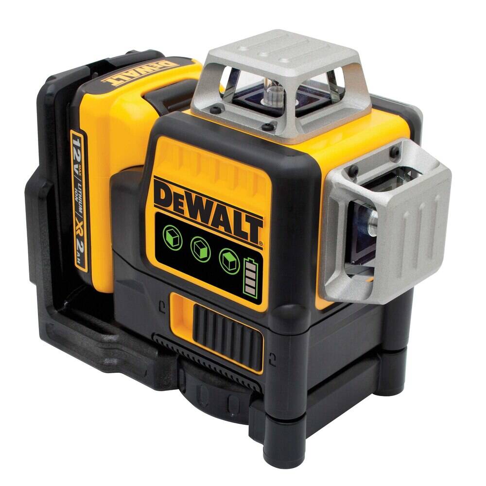 DEWALT 12V MAX Line Laser 3 X 360 Green Yellow