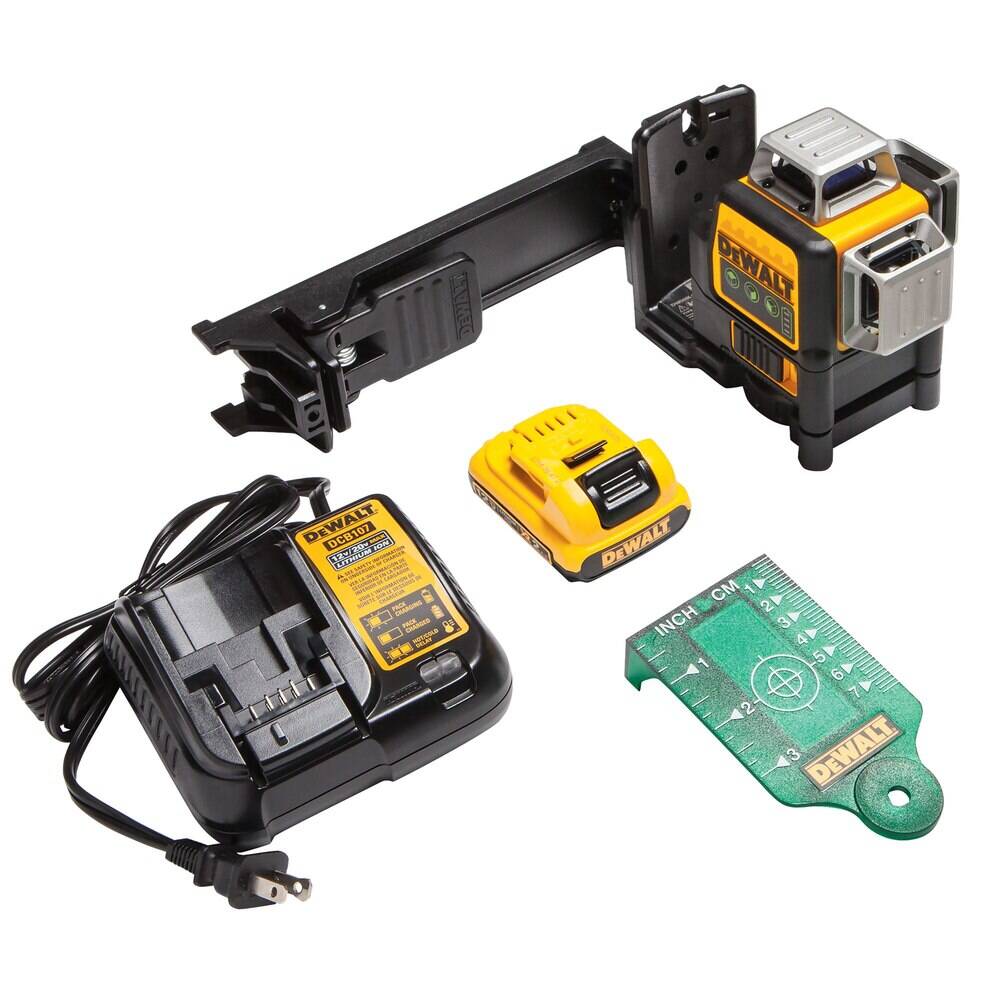 DEWALT 12V MAX Line Laser 3 X 360 Green Yellow