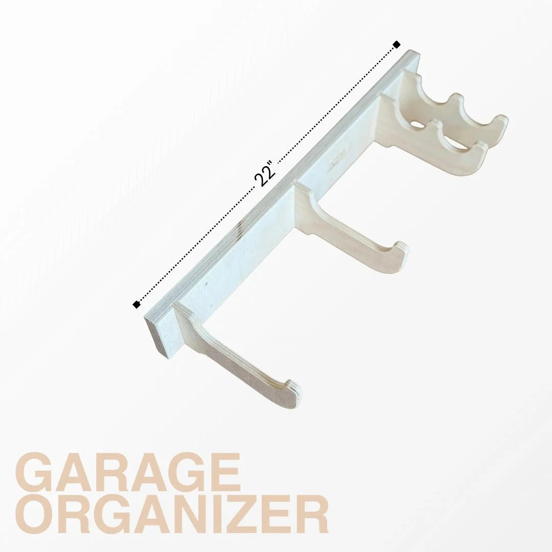 Heavy-Duty Garage Tool and Misc. Hook Rack