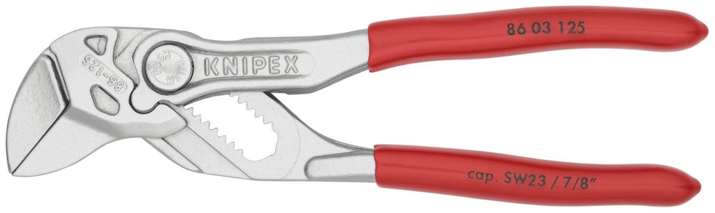 KNIPEX Tools - 2 Piece Compact Pliers Wrench Set - Mini Grip, Hold & Bend Tool Kit – 9K0080121US