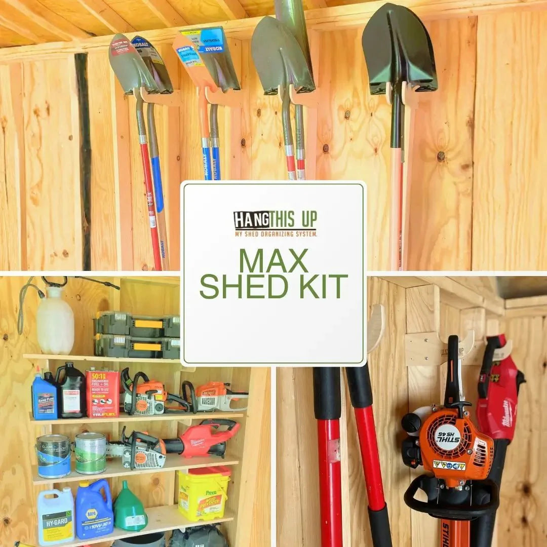 MAX Shed Organization Kit - Stud Mounted