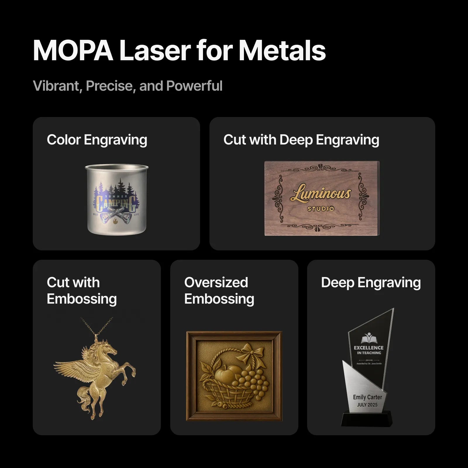 xTool F2 Ultra 60W MOPA & 40W Diode Dual Laser Engraver