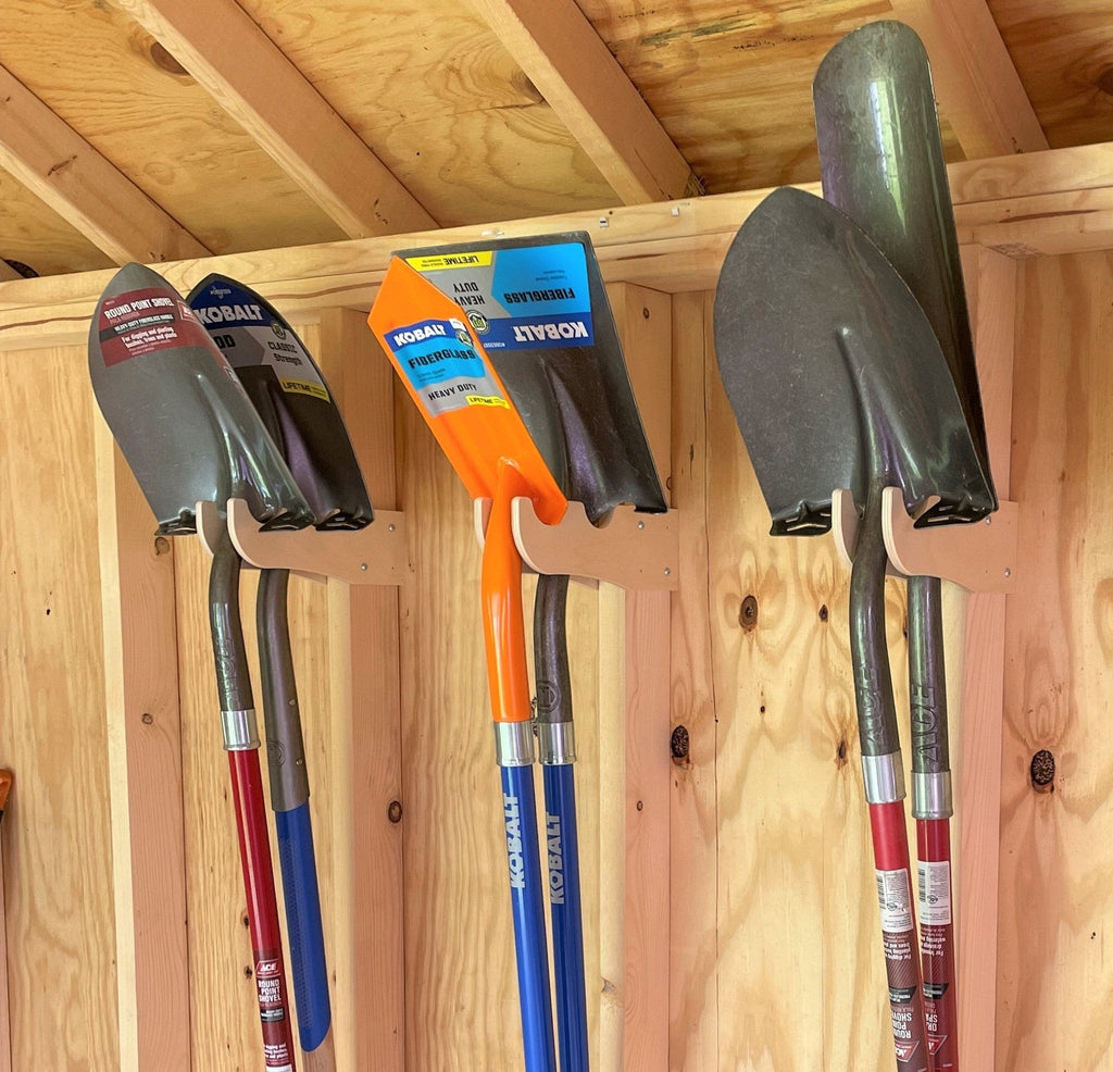 Complete Stud Mounted Shed Organization Kit