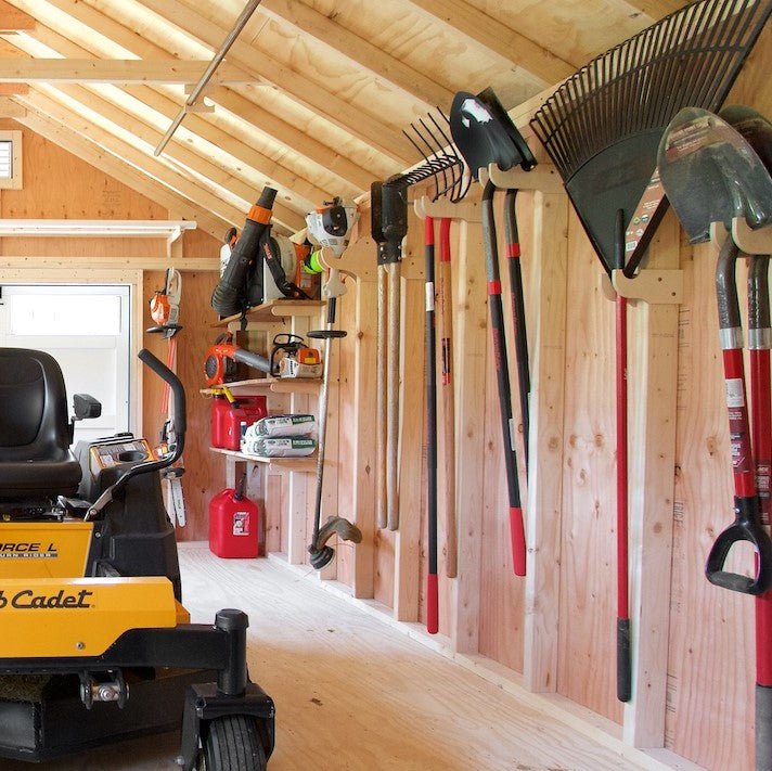 Complete Stud Mounted Shed Organization Kit