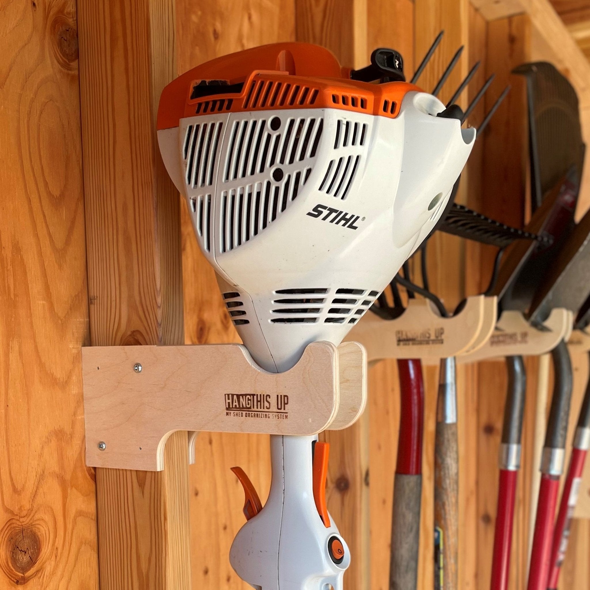 Complete Stud Mounted Shed Organization Kit