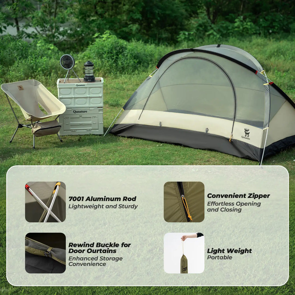 2-Person Easy Setup Rainproof Tent