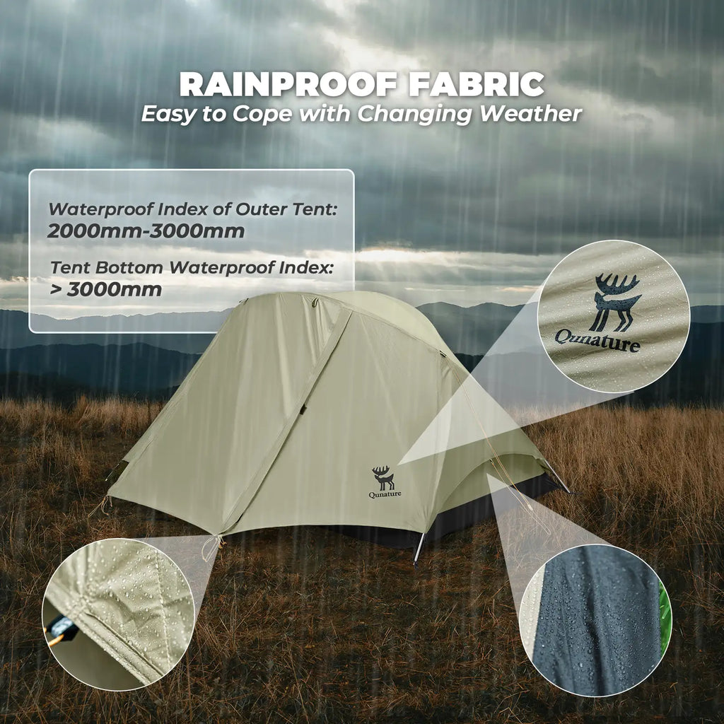 2-Person Easy Setup Rainproof Tent