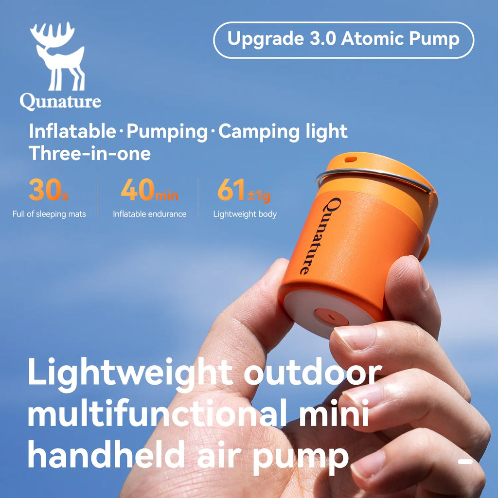 Multi-Use Mini Air Pump – Portable & Rechargeable for Inflatables