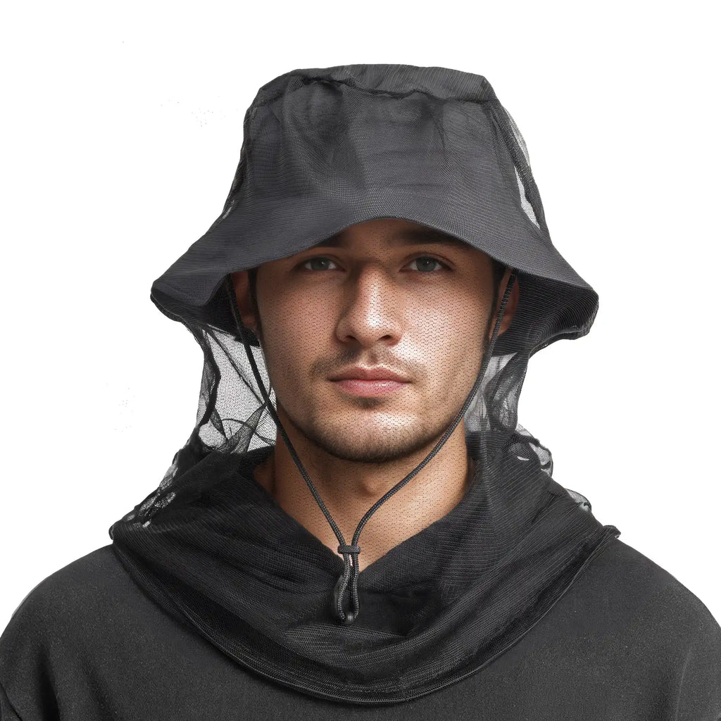 Mosquito Head Net Mesh for Hiking & Outdoors