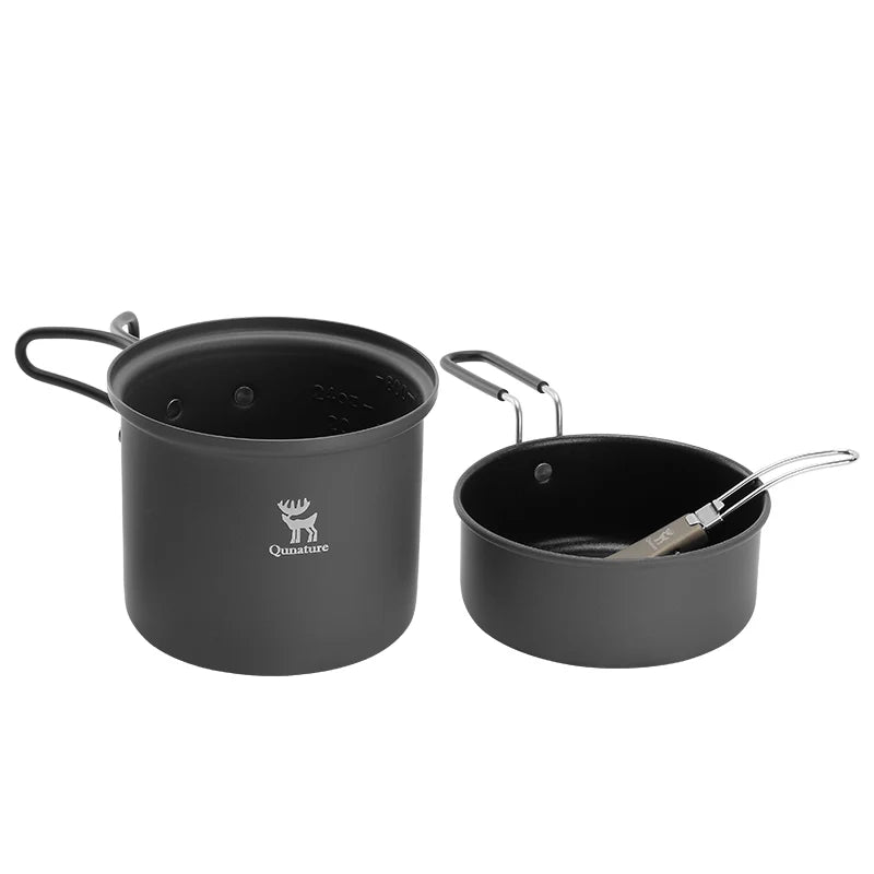Ultra-Light Aluminum Camping Cookware Set