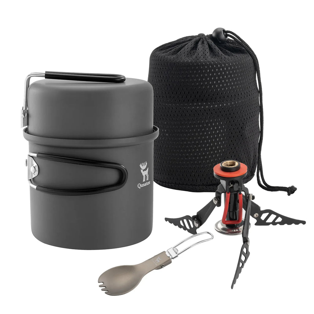 Ultra-Light Aluminum Camping Cookware Set