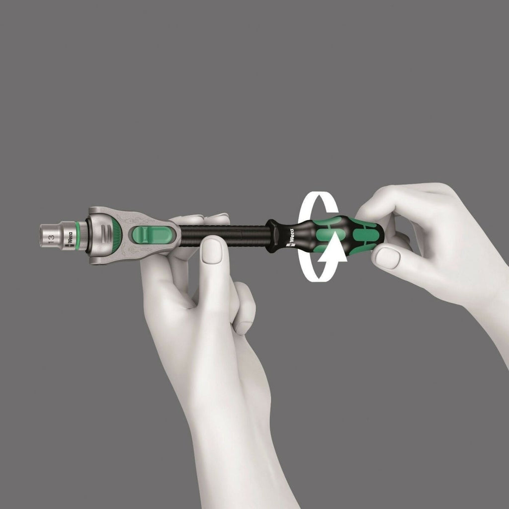 Wera 8100 SB 6 Zyklop Speed Ratchet Set 3/8" Drive Metric 29 Piece 05004046001